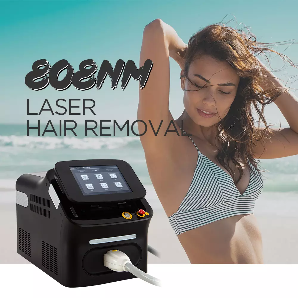Características da Máquina depilação a Laser em Diodo