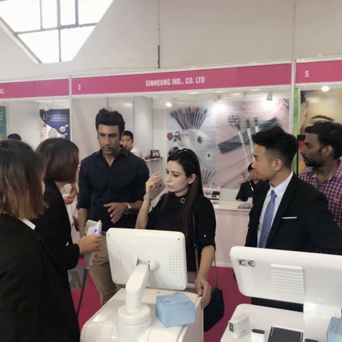  2018 beauty spa expoin New Delhi, India